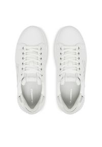 Karl Lagerfeld - KARL LAGERFELD Sneakersy KL42311A Biały. Kolor: biały. Materiał: skóra #6