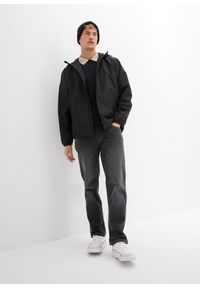 bonprix - Bluza. Kolor: czarny. Materiał: dresówka, dzianina. Styl: sportowy