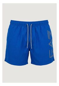 EA7 Emporio Armani Szorty kąpielowe 7M002001 AF14497 MB015 Niebieski Regular Fit. Kolor: niebieski. Materiał: syntetyk #2