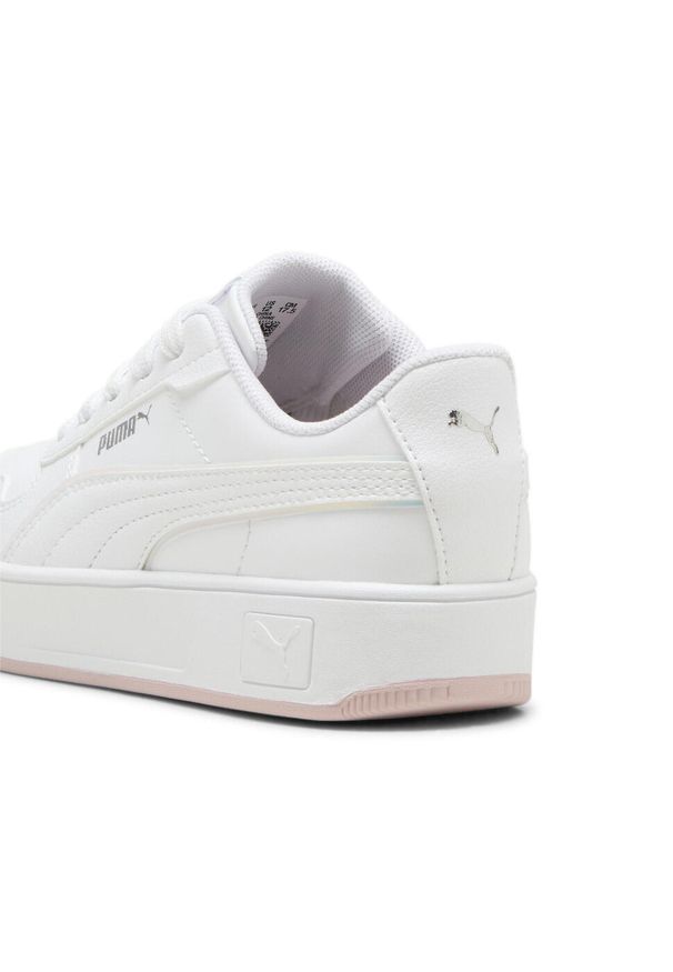 Puma - Dziecięce sneakersy Carina Street Holo 2.0 PUMA White Mauve Mist Pink. Kolor: różowy, biały, wielokolorowy. Sport: bieganie, koszykówka