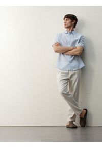 Reserved - Bawełniane spodnie jogger - złamana biel. Materiał: bawełna #1