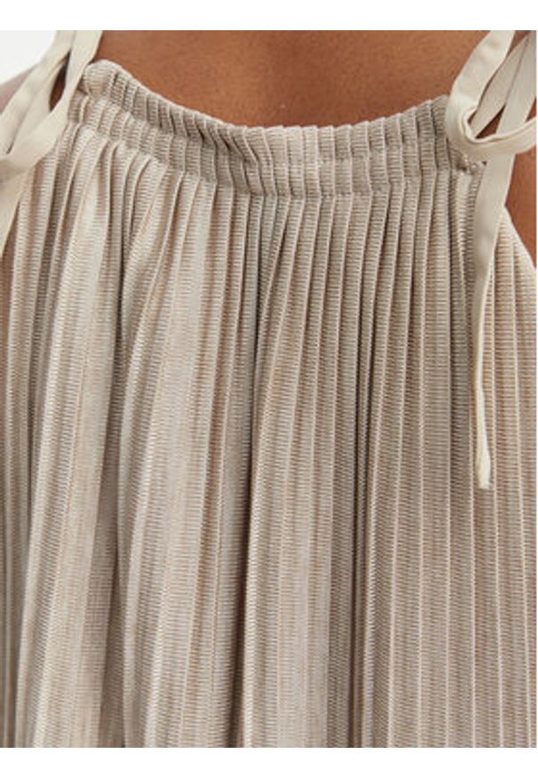 BOSS Kombinezon Edecki 50559000 Beżowy jasny Regular Fit. Kolor: beżowy. Materiał: syntetyk