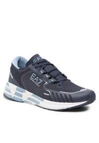 EA7 Emporio Armani Sneakersy X8X094 XK239 S331 Granatowy. Kolor: niebieski. Materiał: materiał #6