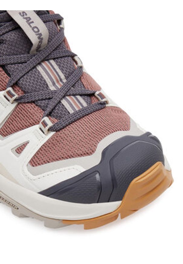 salomon - Salomon Trekkingi X Ultra 360 Edge Mid Gore-Tex L47816400 Różowy. Kolor: różowy. Materiał: materiał