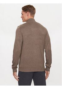 Lindbergh Sweter 30-800143 Beżowy Slim Fit. Kolor: beżowy. Materiał: wiskoza #3