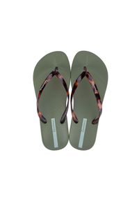 Klapki damskie Ipanema Anatomica Connect. Kolor: zielony. Styl: sportowy #1