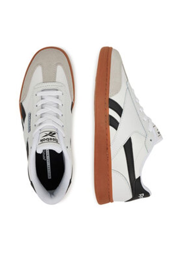 Reebok Sneakersy FORTE LOUNGER AR30252WWBT Biały. Kolor: biały. Materiał: skóra