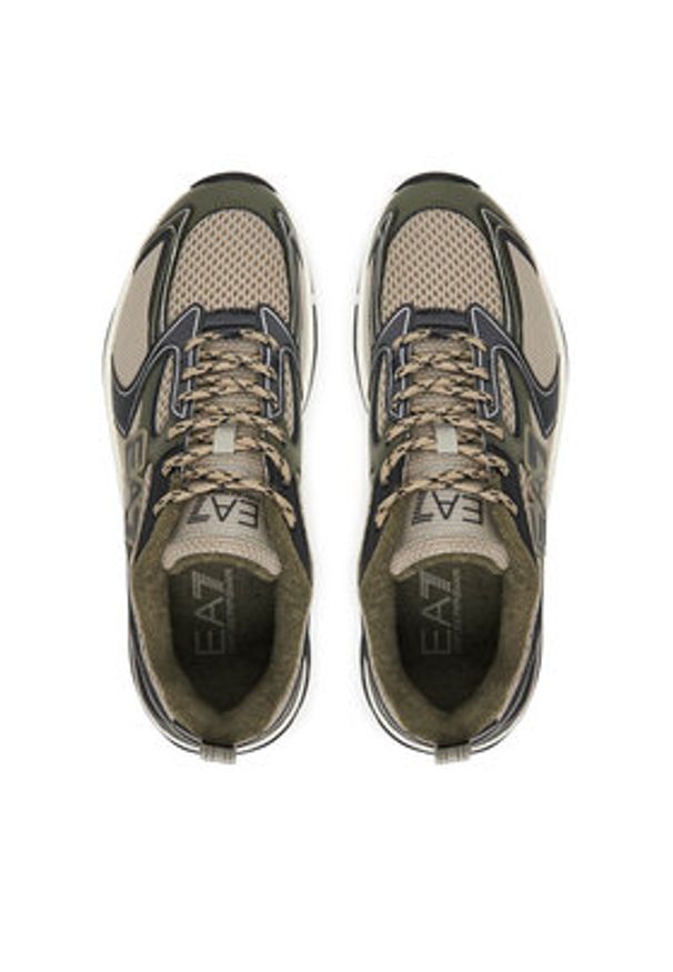 EA7 Emporio Armani Sneakersy X8X249 XK446 MZ224 Fioletowy. Kolor: fioletowy. Materiał: materiał