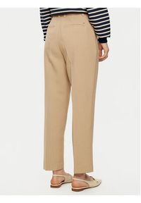 TOMMY HILFIGER - Tommy Hilfiger Chinosy WW0WW44090 Beżowy Regular Fit. Kolor: beżowy. Materiał: syntetyk #3