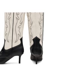 Nine West Kowbojki ZARIYA 909001 Czarny. Kolor: czarny. Materiał: skóra #8