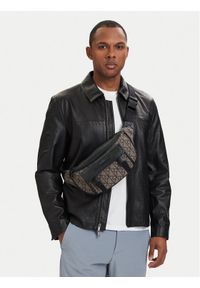 Calvin Klein Nerka Mixed Emblem Aop LV04D3382G Beżowy. Kolor: beżowy. Materiał: materiał #1