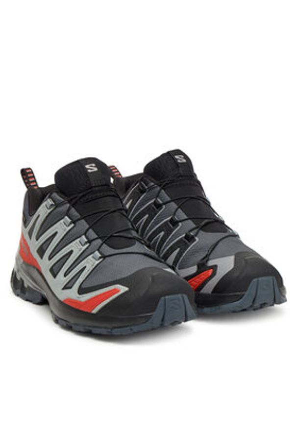 salomon - Salomon Buty do biegania Xa Pro 3D V9 Gore-Tex L47817500 Szary. Kolor: szary. Materiał: materiał. Technologia: Gore-Tex