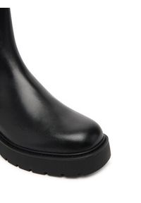 Calvin Klein Jeans Sztyblety Combat Mid Chelsea Boot Hw Lth YW0YW01869 Czarny. Kolor: czarny. Materiał: skóra #5