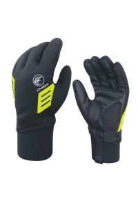 CHIBA - Rękawiczki sportowe unisex Chiba Ice. Kolor: czarny, wielokolorowy, żółty. Sport: kolarstwo