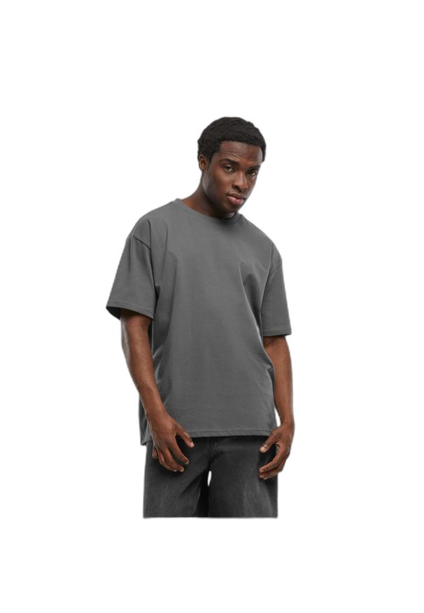 Casual T-shirt Urban Classics. Kolor: brązowy, szary, wielokolorowy