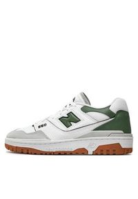 New Balance Sneakersy BB550ESB Biały. Kolor: biały. Materiał: materiał