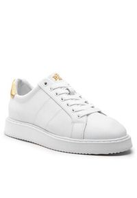 Lauren Ralph Lauren Sneakersy Angeline 802875886002 Biały. Kolor: biały. Materiał: skóra #5