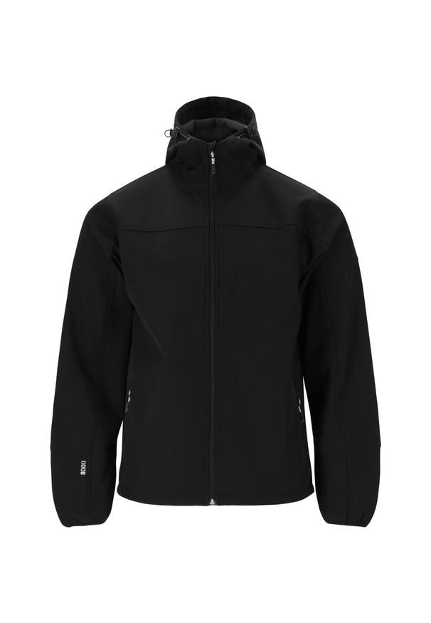 Windbreaker Whistler Duble 8000. Kolor: czarny. Materiał: softshell. Sport: turystyka piesza