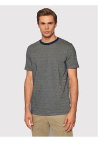 Jack&Jones PREMIUM T-Shirt Blupattern 12192501 Granatowy Regular Fit. Kolor: niebieski. Materiał: bawełna