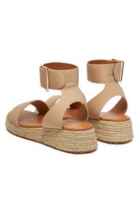 DeeZee Espadryle QS276-1 Beżowy. Kolor: beżowy. Materiał: syntetyk, materiał #3