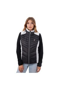 Aulp - Kamizelka CMP CORDA pikowana bez rękawów z futerkiem lekka ciepła. Kolor: czarny. Materiał: futro. Długość rękawa: bez rękawów. Sezon: zima. Sport: turystyka piesza #1