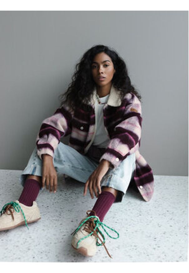 Roxy Kurtka przejściowa Passage Of Time ERJJK03670 Bordowy Relaxed Fit. Kolor: czerwony. Materiał: syntetyk