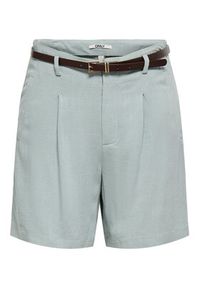 only - ONLY Szorty materiałowe Siesta 15367413 Turkusowy Regular Fit. Kolor: turkusowy. Materiał: wiskoza #3