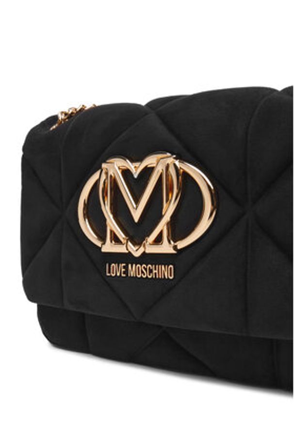 Love Moschino - LOVE MOSCHINO Torebka JC4314PP0NKE0000 Czarny. Kolor: czarny