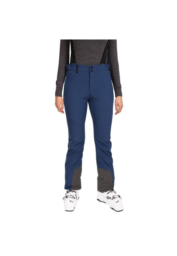 Spodnie narciarskie dla kobiet Kilpi Rhea. Kolor: niebieski. Sezon: zima. Sport: narciarstwo