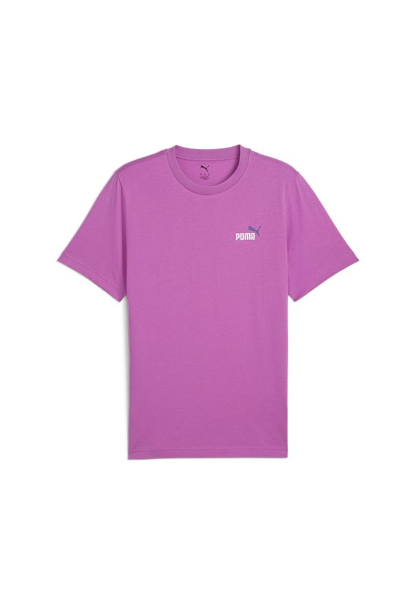 Koszulka sportowa Puma Ess 2 Small No. 1 Logo. Kolor: fioletowy