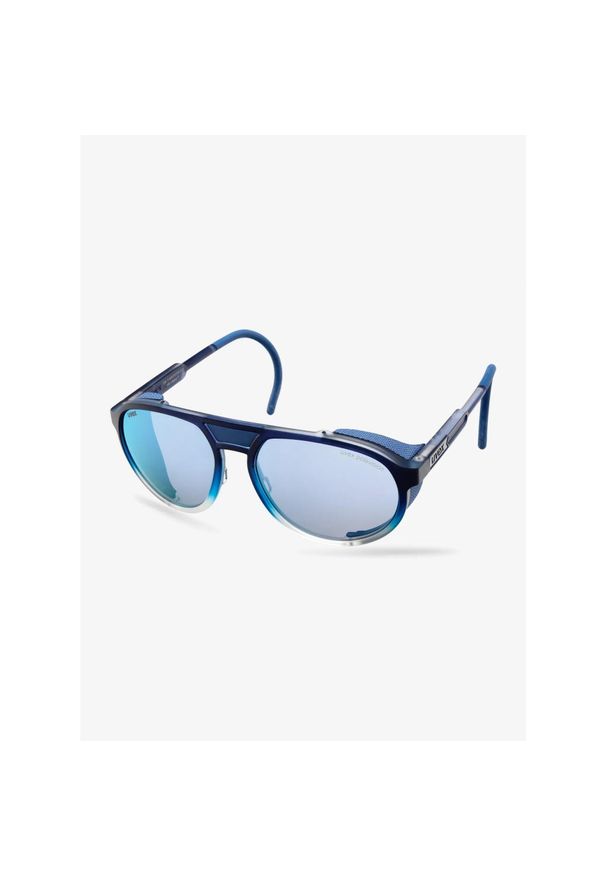 Okulary górskie Uvex MTN Classic P - blue matt fade/mirror blue. Kolor: niebieski. Sport: turystyka piesza