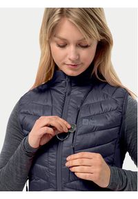 Jack Wolfskin Bezrękawnik Routeburn Pro Ins Vest 1207202 Szary Slim Fit. Kolor: szary. Materiał: syntetyk. Długość rękawa: bez rękawów