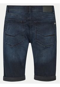 Pierre Cardin Szorty jeansowe 34520/000/8140 Granatowy Modern Fit. Kolor: niebieski. Materiał: bawełna
