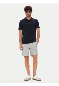 U.S. Polo Assn. Polo MUP3780 Granatowy Regular Fit. Typ kołnierza: polo. Kolor: niebieski. Materiał: bawełna #5