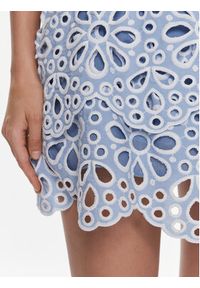 Silvian Heach Spódnica mini Miniskirt GPP24413MG Niebieski Regular Fit. Kolor: niebieski. Materiał: bawełna #5