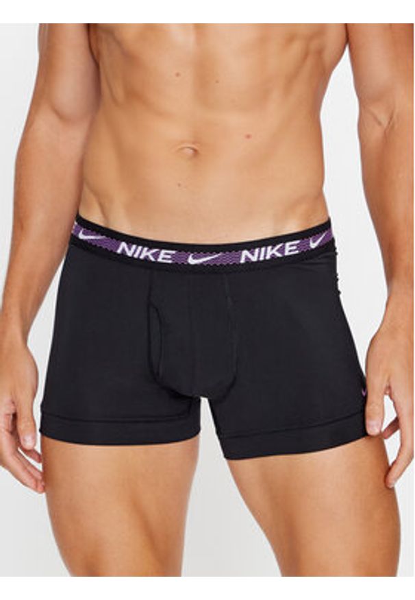 Nike Komplet 3 par bokserek 0000KE1152 Czarny. Kolor: czarny. Materiał: syntetyk