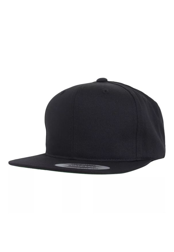 FLEXFIT - Czapka Z Daszkiem Dziecięca Twill Snapback. Kolor: czarny