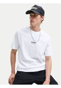 Jack & Jones - Jack&Jones T-Shirt Soho 12278787 Biały Relaxed Fit. Kolor: biały. Materiał: bawełna #5