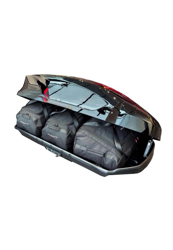 KJUST - Torby Do Boksu Dachowego Toyota M Pw308-00011 415L 3Szt Kjust. Kolor: czarny. Styl: sportowy