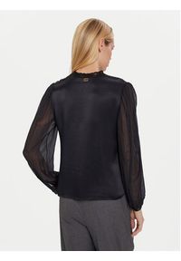 TwinSet - TWINSET Bluzka 252TT2243 Czarny Regular Fit. Kolor: czarny. Materiał: wiskoza #4