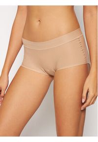 Chantelle Bokserki Soft Stretch C10640 Beżowy. Kolor: beżowy. Materiał: syntetyk #4
