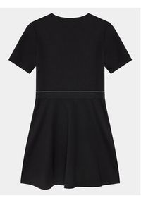 Calvin Klein Jeans Sukienka codzienna Logo Tape IG0IG02310 Czarny Regular Fit. Okazja: na co dzień. Kolor: czarny. Materiał: syntetyk. Typ sukienki: proste. Styl: casual #3