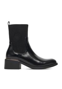 Jenny - JENNY Botki CEO-WS6581-03 Czarny. Kolor: czarny. Materiał: syntetyk, materiał