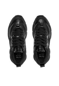 Bronx Sneakersy Platform sneakers 66461B-SO Czarny. Kolor: czarny. Materiał: skóra. Obcas: na platformie #4