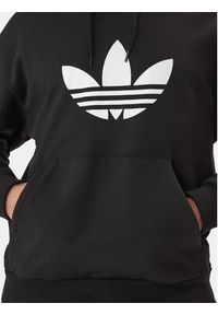 Adidas - adidas Bluza adicolor Trefoil KE0877 Czarny Loose Fit. Kolor: czarny. Materiał: bawełna #4
