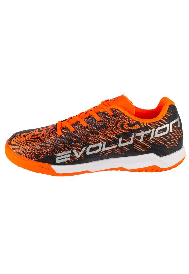 Joma - Buty halowe - halówki chłopięce, Evolution Jr 25 EVJS IN. Kolor: czarny. Sport: piłka nożna