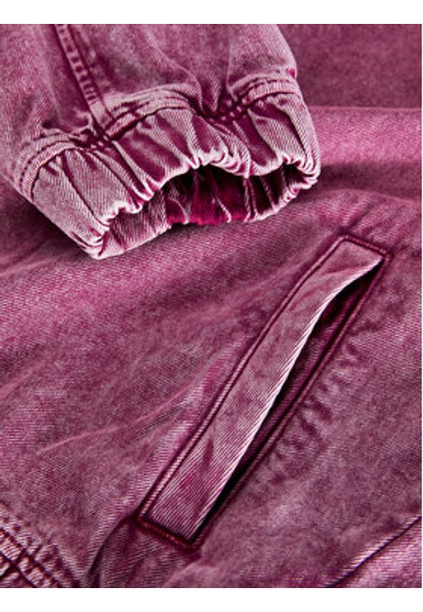 JJXX Kurtka jeansowa Ziggy 12260876 Różowy Regular Fit. Kolor: różowy. Materiał: bawełna