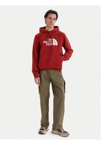 The North Face Bluza Drew Peak NF0A89EM Pomarańczowy Regular Fit. Kolor: pomarańczowy. Materiał: bawełna #4