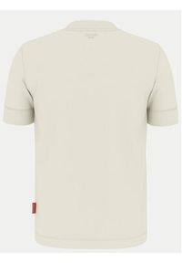 JOOP! Jeans T-Shirt 30044716 Beżowy Modern Fit. Kolor: beżowy. Materiał: bawełna #7