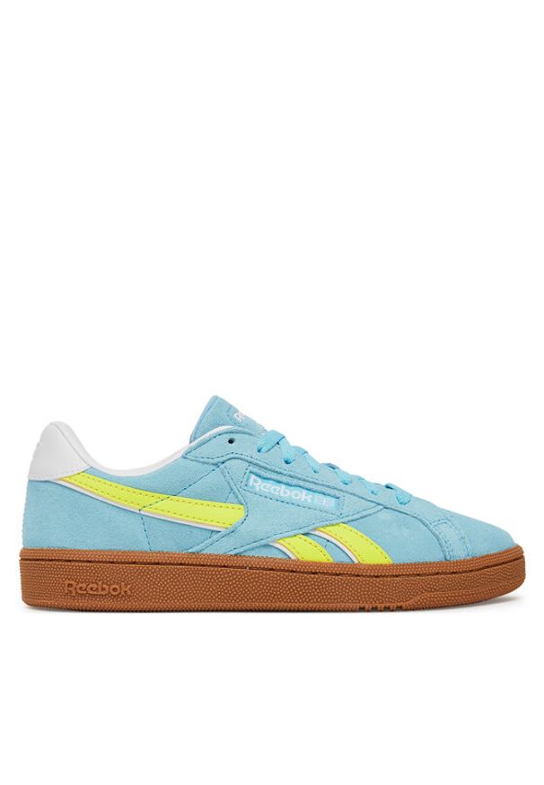 Reebok Sneakersy CLUB C GROUNDS UK 100221373 Niebieski. Kolor: niebieski. Materiał: skóra, zamsz. Model: Reebok Club